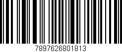 Código de barras (EAN, GTIN, SKU, ISBN): '7897626801813'