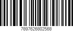 Código de barras (EAN, GTIN, SKU, ISBN): '7897626802568'