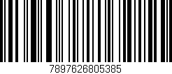 Código de barras (EAN, GTIN, SKU, ISBN): '7897626805385'