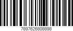 Código de barras (EAN, GTIN, SKU, ISBN): '7897626808898'