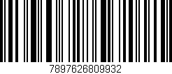 Código de barras (EAN, GTIN, SKU, ISBN): '7897626809932'