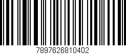 Código de barras (EAN, GTIN, SKU, ISBN): '7897626810402'