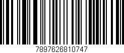 Código de barras (EAN, GTIN, SKU, ISBN): '7897626810747'
