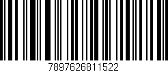 Código de barras (EAN, GTIN, SKU, ISBN): '7897626811522'