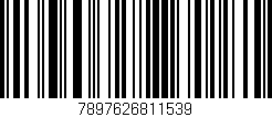 Código de barras (EAN, GTIN, SKU, ISBN): '7897626811539'