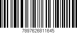 Código de barras (EAN, GTIN, SKU, ISBN): '7897626811645'