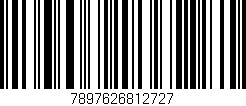 Código de barras (EAN, GTIN, SKU, ISBN): '7897626812727'