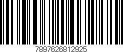 Código de barras (EAN, GTIN, SKU, ISBN): '7897626812925'