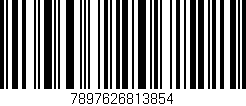 Código de barras (EAN, GTIN, SKU, ISBN): '7897626813854'