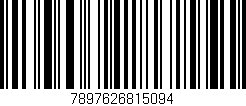 Código de barras (EAN, GTIN, SKU, ISBN): '7897626815094'