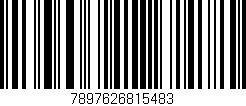 Código de barras (EAN, GTIN, SKU, ISBN): '7897626815483'