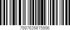 Código de barras (EAN, GTIN, SKU, ISBN): '7897626815896'