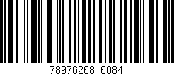 Código de barras (EAN, GTIN, SKU, ISBN): '7897626816084'