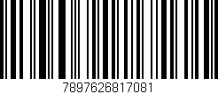 Código de barras (EAN, GTIN, SKU, ISBN): '7897626817081'