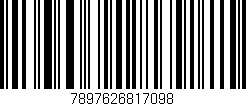 Código de barras (EAN, GTIN, SKU, ISBN): '7897626817098'