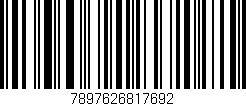 Código de barras (EAN, GTIN, SKU, ISBN): '7897626817692'