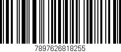 Código de barras (EAN, GTIN, SKU, ISBN): '7897626818255'