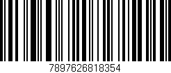 Código de barras (EAN, GTIN, SKU, ISBN): '7897626818354'