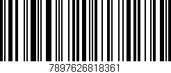 Código de barras (EAN, GTIN, SKU, ISBN): '7897626818361'