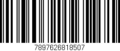 Código de barras (EAN, GTIN, SKU, ISBN): '7897626818507'
