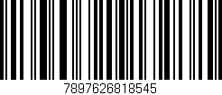 Código de barras (EAN, GTIN, SKU, ISBN): '7897626818545'