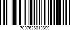 Código de barras (EAN, GTIN, SKU, ISBN): '7897626818699'