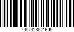 Código de barras (EAN, GTIN, SKU, ISBN): '7897626821699'