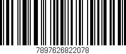 Código de barras (EAN, GTIN, SKU, ISBN): '7897626822078'