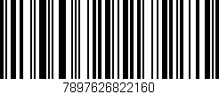 Código de barras (EAN, GTIN, SKU, ISBN): '7897626822160'