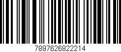 Código de barras (EAN, GTIN, SKU, ISBN): '7897626822214'