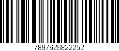 Código de barras (EAN, GTIN, SKU, ISBN): '7897626822252'