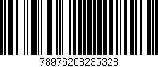 Código de barras (EAN, GTIN, SKU, ISBN): '78976268235328'