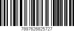 Código de barras (EAN, GTIN, SKU, ISBN): '7897626825727'