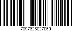 Código de barras (EAN, GTIN, SKU, ISBN): '7897626827868'