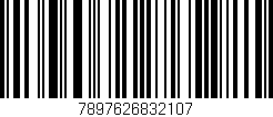 Código de barras (EAN, GTIN, SKU, ISBN): '7897626832107'
