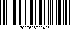 Código de barras (EAN, GTIN, SKU, ISBN): '7897626833425'