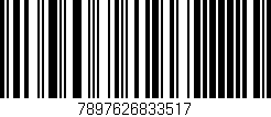 Código de barras (EAN, GTIN, SKU, ISBN): '7897626833517'