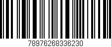 Código de barras (EAN, GTIN, SKU, ISBN): '78976268336230'