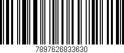Código de barras (EAN, GTIN, SKU, ISBN): '7897626833630'