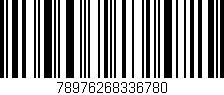 Código de barras (EAN, GTIN, SKU, ISBN): '78976268336780'
