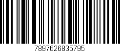 Código de barras (EAN, GTIN, SKU, ISBN): '7897626835795'