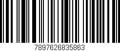 Código de barras (EAN, GTIN, SKU, ISBN): '7897626835863'