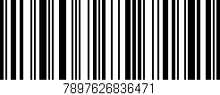 Código de barras (EAN, GTIN, SKU, ISBN): '7897626836471'