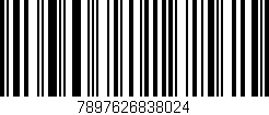 Código de barras (EAN, GTIN, SKU, ISBN): '7897626838024'