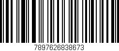 Código de barras (EAN, GTIN, SKU, ISBN): '7897626838673'