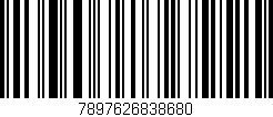 Código de barras (EAN, GTIN, SKU, ISBN): '7897626838680'