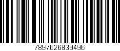 Código de barras (EAN, GTIN, SKU, ISBN): '7897626839496'
