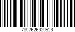 Código de barras (EAN, GTIN, SKU, ISBN): '7897626839526'