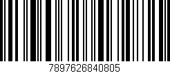 Código de barras (EAN, GTIN, SKU, ISBN): '7897626840805'