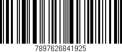 Código de barras (EAN, GTIN, SKU, ISBN): '7897626841925'
